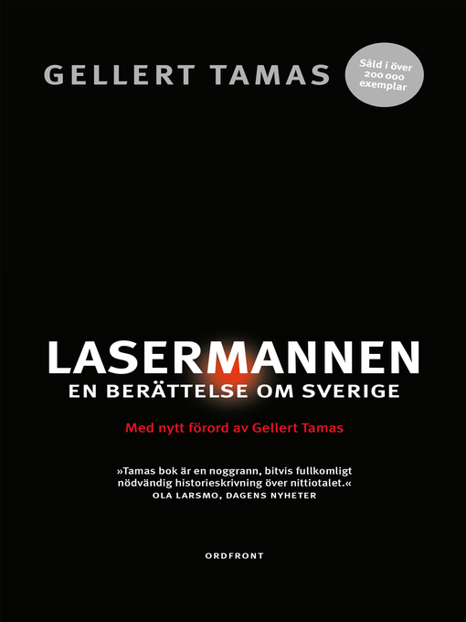 Titeldetaljer för Lasermannen av Gellert Tamas - Tillgänglig